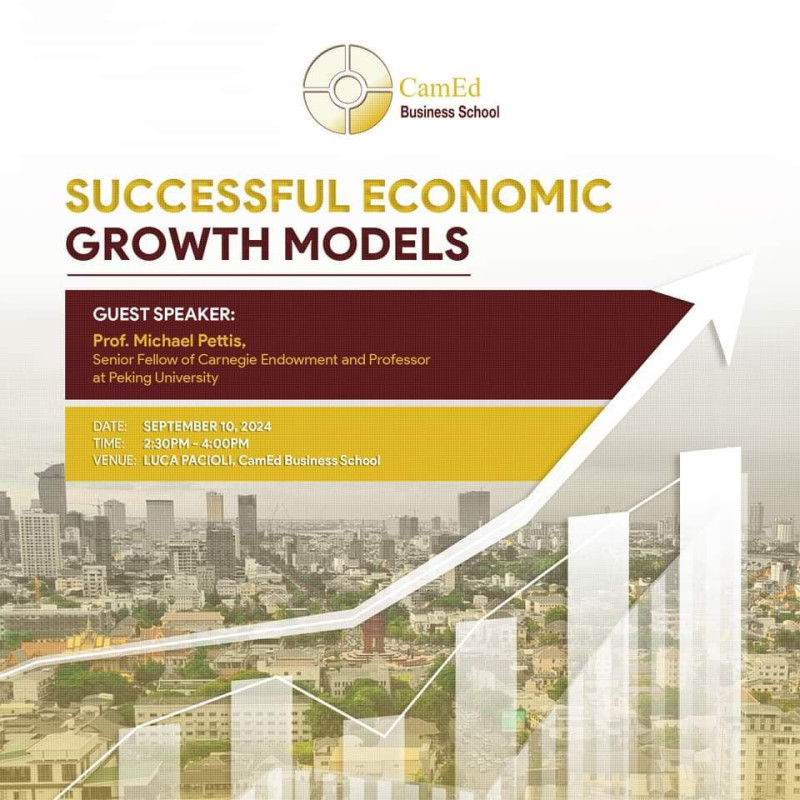 Join us for a Sharing Session on "Successful Economic Growth Models"