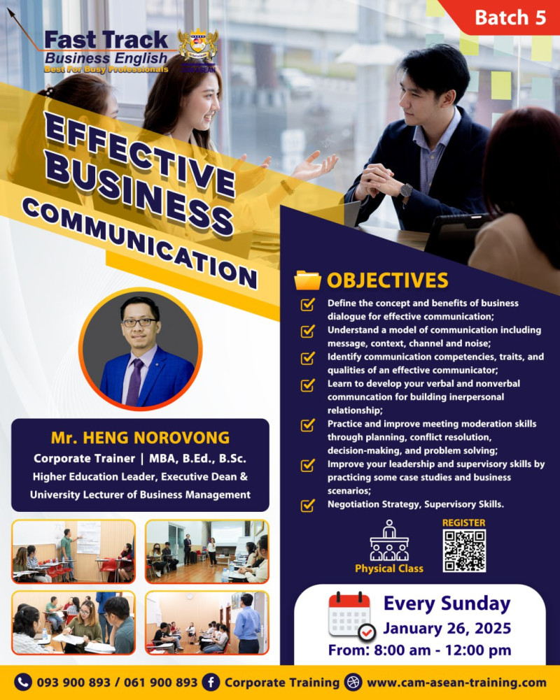 Effective Business Communication (Batch 5)