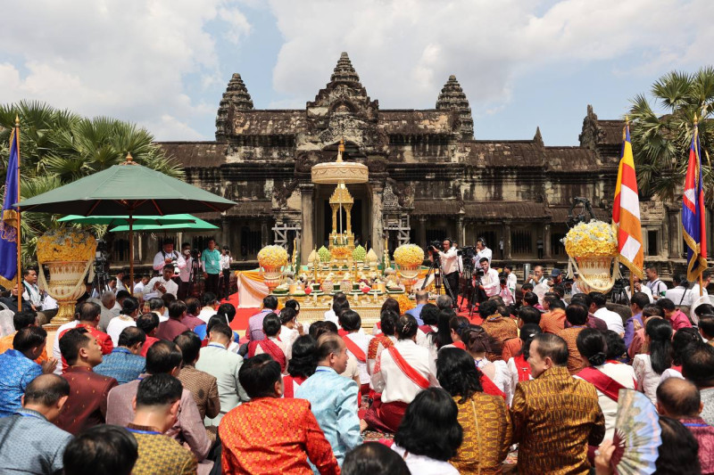 ពិធីក្រុងពាលី និងពិធីសូត្រមន្ត នៃព្រះរាជពិធីបួងសួងចម្រើនសេចក្តីសុខជូនព្រះរាជាណាចក្រកម្ពុជា